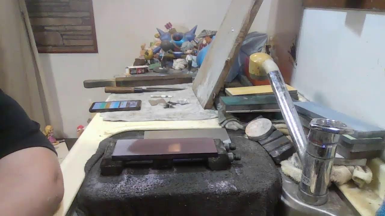 なんどでも【包丁研ぎ】【刃の黒幕】Knife sharpening