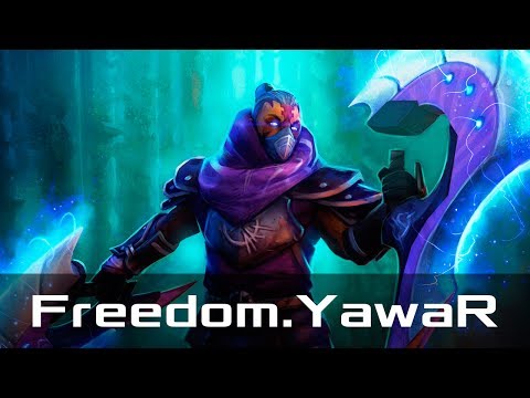 Freedom.YawaR - Anti-Mage, Safe Lane (Jul 4, 2017) | Dota 2 patch 7.06 gameplay