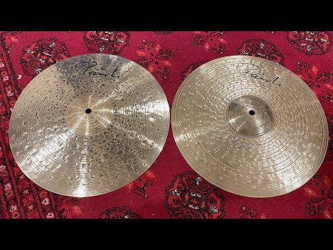 Paiste 14” Dark Energy Hi Hat Cymbals Mark 1 DEMO (939g/1465g)