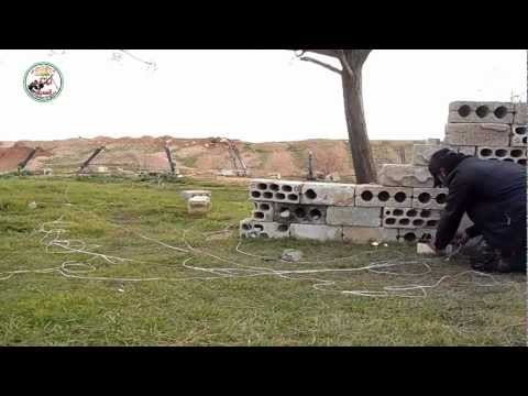 استهداف تجمعات قوات النظام في مطار كويرس العسكري بواسطة صواريخ محلية الصنع من قبل لواء أبو بكر الصديق