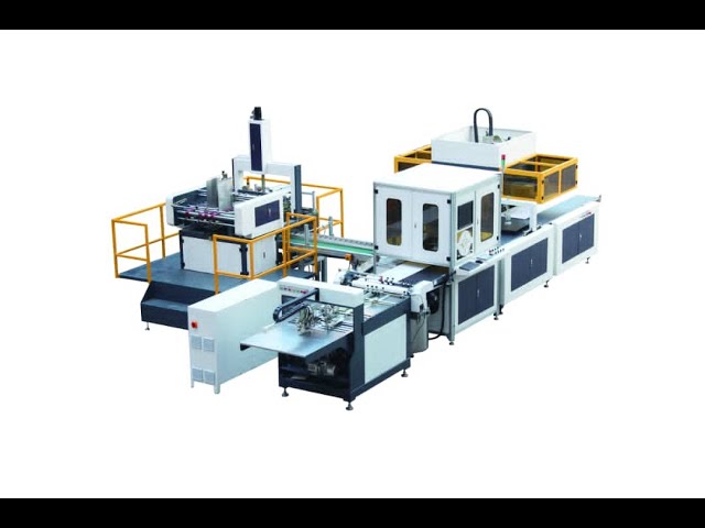 Rigid Box Making Machines - Automatic Dual Rigid Box Making Machine ...