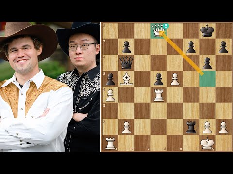 Who Needs a Queen || Wei Yi vs  Magnus Carlsen || Norway Chess 2025 (A)