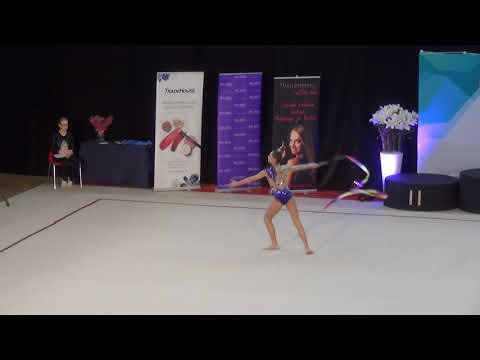 Polina Murashko ribbon junior all  around Eesti MV 2018