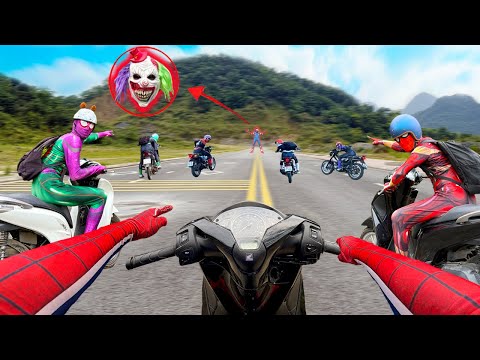 Bros 8 Spider-Man Meets Serbian Princess Dancing Abandoned RACE TRACK...!!! ( FLife POV )