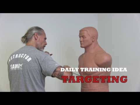 PETER WECKAUF | SAMI Knife - daily training idea - Exercise 58 - Knife targeting