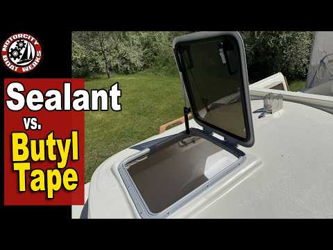 Marine Sealant vs Butyl Tape | Small Sailboat Restoration (Ep128)