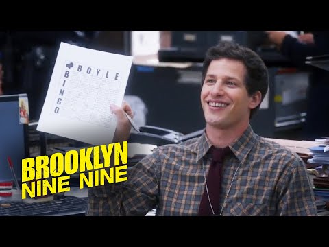 Thanksgiving Boyle Bingo | Brooklyn Nine-Nine