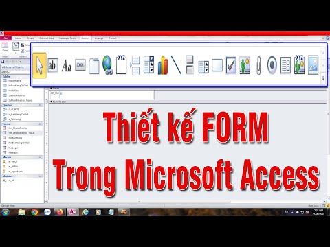 huong dan form trong access