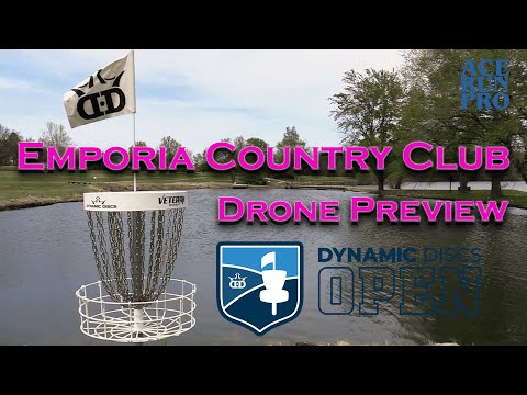 ARP | Emporia Country Club Drone Preview | 2021 Dynamic Discs Open |