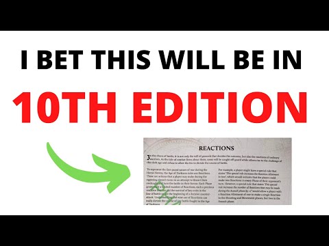 Will THESE RULES be in Warhammer 40K's Tenth Edition?