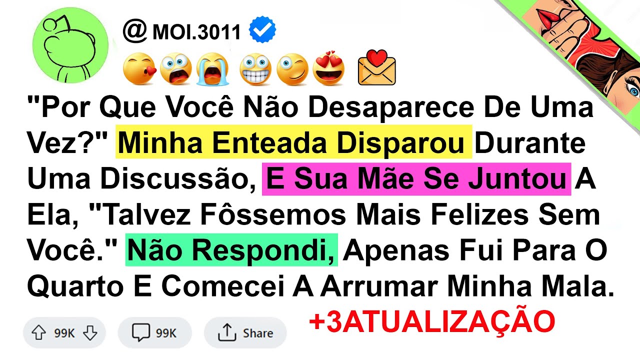história - "Por Que Você Não Desaparece De Uma Vez?" Minha Enteada Disparou Durante Uma Discussão...