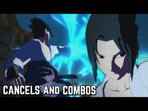 Sasuke (White Robe) Cancels and Combos - Naruto Ultimate Ninja Storm 4