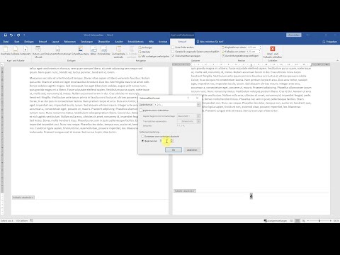 Seitenzahlen ab Seite 4 mit 1 beginnen – Word-Tutorial