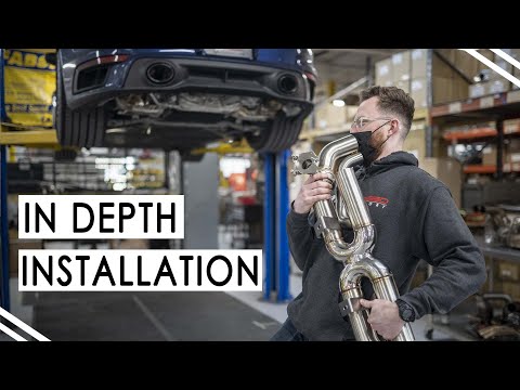 Porsche 992 Turbo 2021+ | Cat-Back Valved Exhaust Installation | How To Do It Yourself