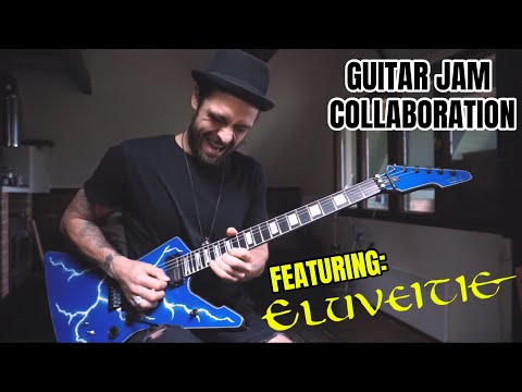 Attila Voros PATREON GUITAR JAM COLLAB (2020 Part II) feat Jonas Wolf (ELUVEITIE)