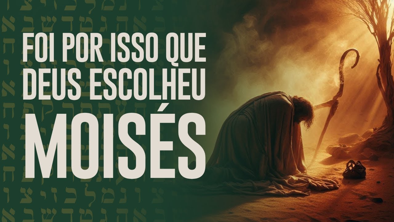 FOI POR ISSO QUE DEUS ESCOLHEU MOISÉS // Isaías Maximiano