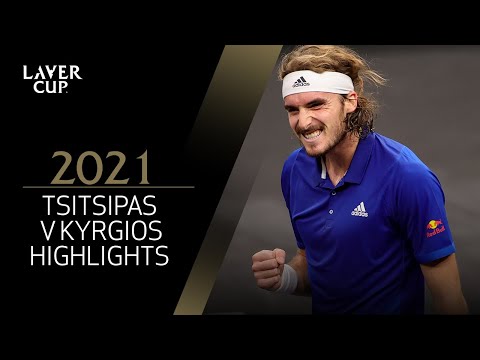Match 5 Highlights - Tsitsipas v Kyrgios | Laver Cup 2021
