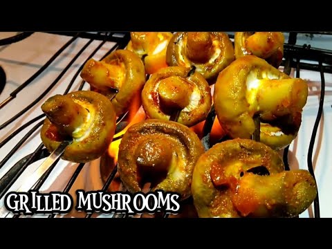 grilled mushrooms recipe