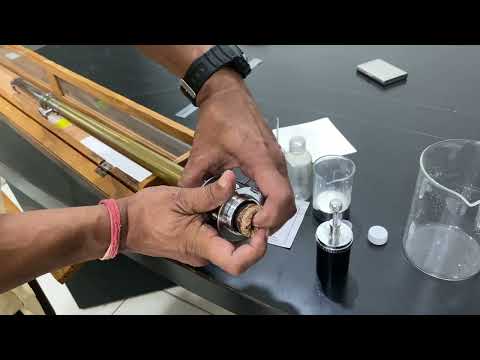 How to Fill E Mercury in Fortins Barometer using mercury filling Demo Tutorial Abron2023