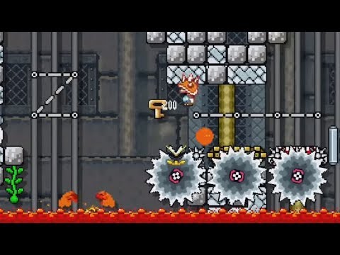 •The speedy Castle• (10 sec.) by joel - SUPER MARIO MAKER - NO COMMENTARY 1bj