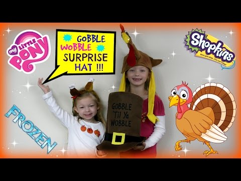 Shopkins Season 3 * My Little Pony * Frozen * The Ugglys Pet Shop *  Surprise Toys Hat Video