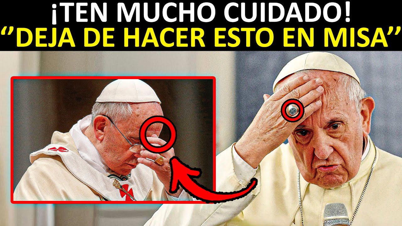 No hagas esto en la Santa Misa: ¡15 cosas que haces mal! ¡es preocupante!