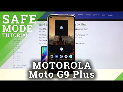 Safe Mode in MOTOROLA Moto G9 Plus – Diagnose Issues with Third-Party Apps