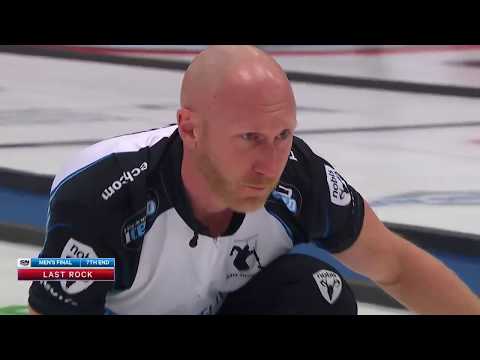 Brad Jacobs raise takeout to score 3