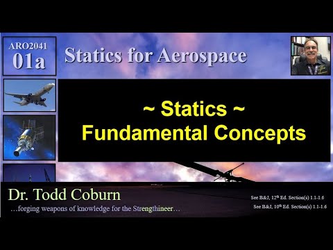 Statics: L-01a - Fundamental Concepts