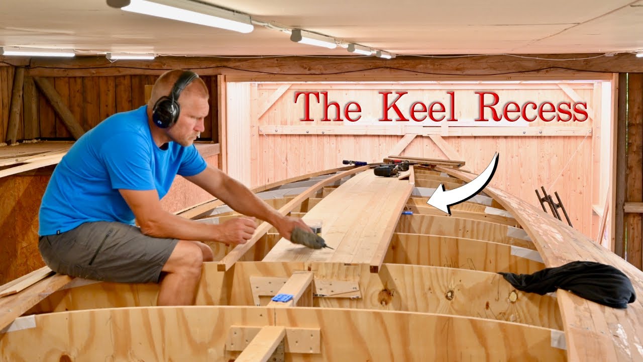 Preparing The Keel Recess - Ep. 362 RAN Sailing