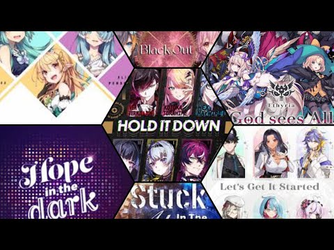 Nijisanji EN Debut Songs (Lazulight to XSoleil)