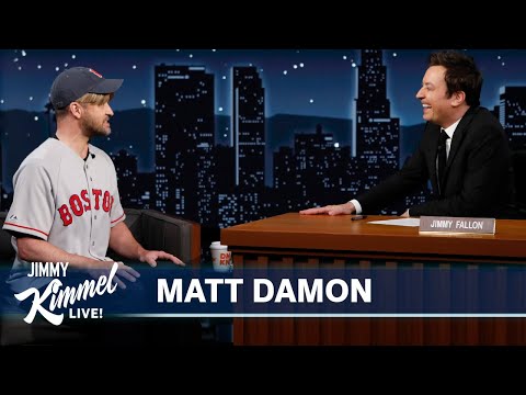 Jimmy Fallon Interviews Matt Damon