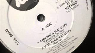 The SOS Band  - Even when we sleep. 1986 (Extended remix)