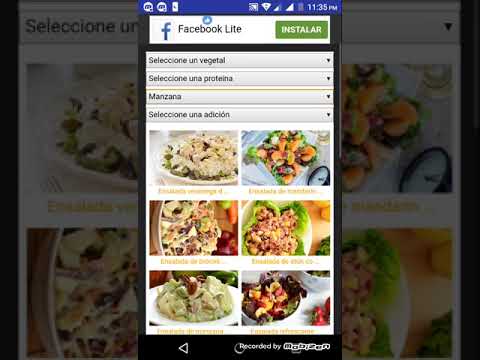 Recetas ensaladas saludables Video