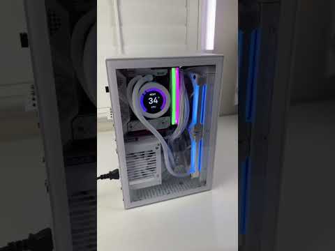 Building The Cleanest White Mini PC: PART 4 #shrots