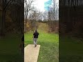 Solid throw by D gave him a nice birdie look! #discgolf #discgolfing #discing