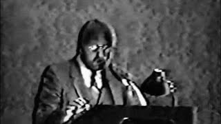 Full, infamous 1989 disinformation confession speech by Bill Moore on ufology, Paul Bennewitz & more