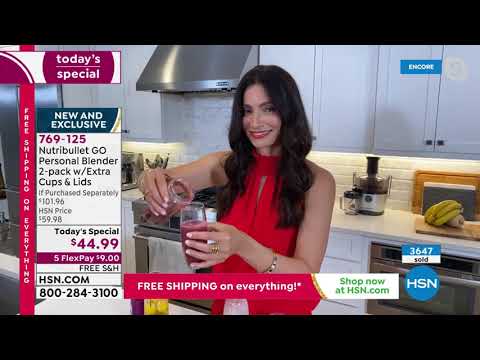 HSN | Kitchen Gifts - NutriBullet 10.16.2021 - 01 AM