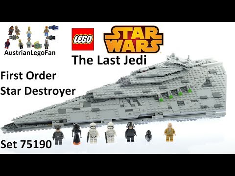 Vidéo LEGO Star Wars 75190 : First Order Star Destroyer