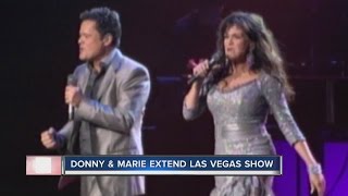 Entertainment legends Donny &amp; Marie Osmond extend residency