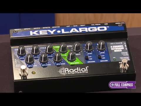 Микшер для клавиатур / аудиоинтерфейс Radial Key-Largo