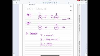 Download Lagu IAL Edexcel, June 2021, M1, Q1, Collisions, Impulse, Conservation of Linear Momentum, CLM, WME01 Thumbnail