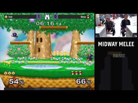 Midway Melee 1 - Singles - Pools - (Sheik) Svin vs Wawa (Captain Falcon)
