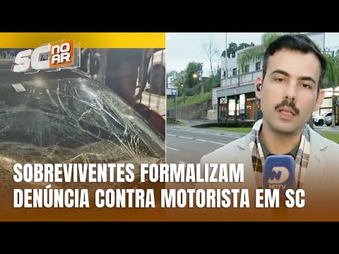 Mulher morre e sobreviventes denunciam atropelamento em Santa Catarina