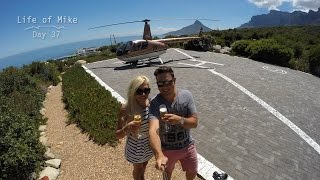 preview picture of video 'Day 37 - ROMANTIC HELICOPTER FLIP  { NAC Helicopters Cape Town }'