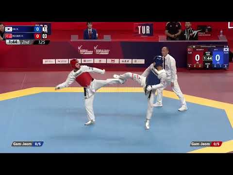125 Quarter final M  68kg KOR JIN H  TUR RECBER H