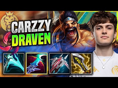 CARZZY IS A MONSTER WITH DRAVEN! - MAD Carzzy Plays Draven ADC vs Tristana! | Patch 11.14