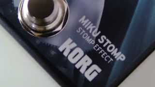 Video thumbnail for ギターでミクが歌う！KORG MIKU STOMP by KORG INC.