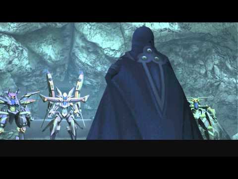 Xenosaga III HD Cutscene 093 - Blue Testament (Floating Landmass Cave) - ENGLISH - SWIMSUIT MODE