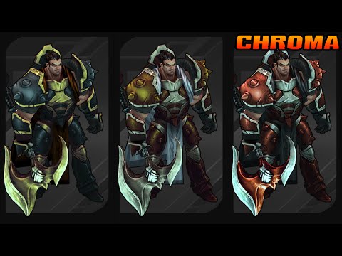 Skin Darius Forge (Palette Chroma) - League of Legends